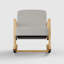 Linen Rocking Chair