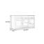 Durable Walnut Cabinet with Glass Door