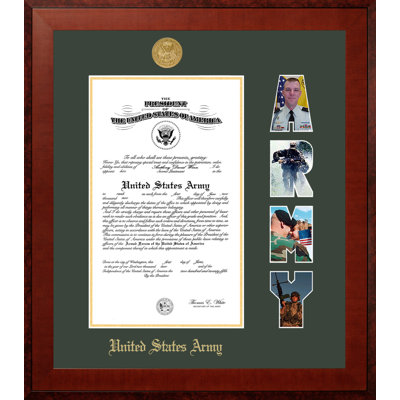 Army Certificate Honours Picture Frame