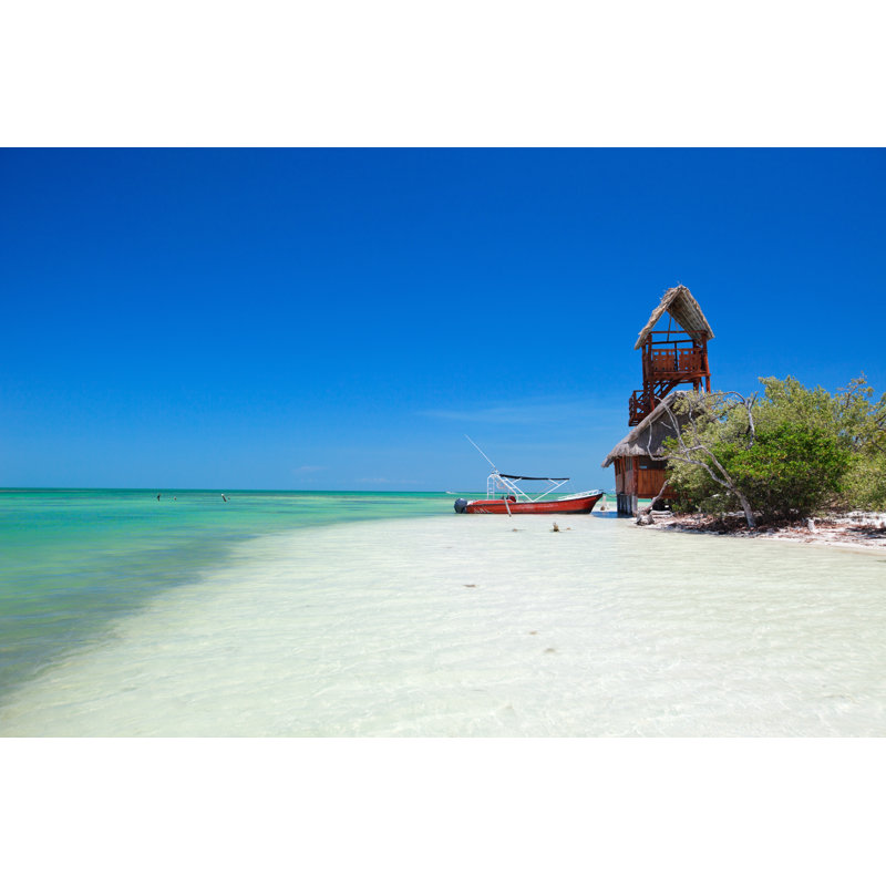 Holbox Island In Mexico - Wrapped Canvas Print, 30cm H x 46cm W x 3.8cm D