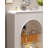 French-style glass fireplace cabinet-244206499