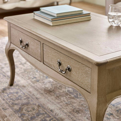 Ammon Solid Wood Coffee Table