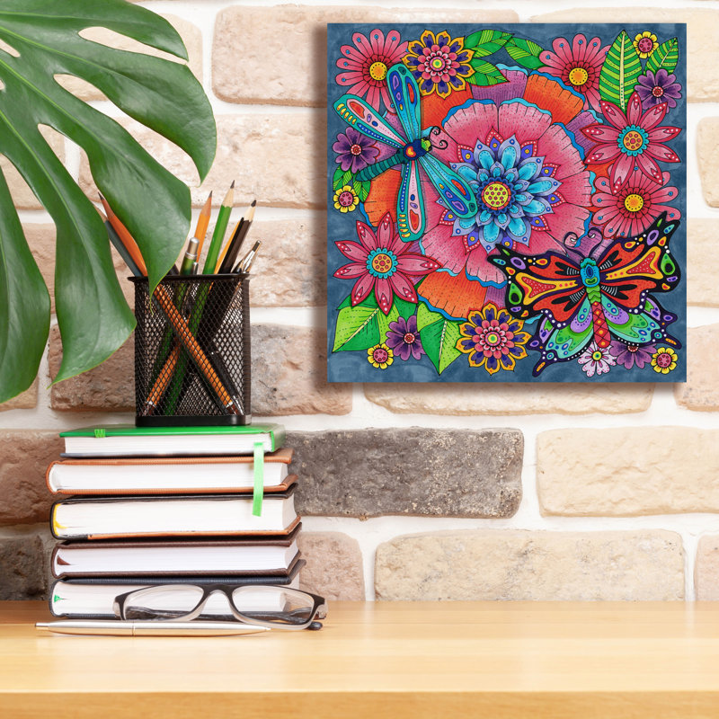«Winged Things 17» par Hello Angel, H 12 po x l 12 po x P 0,75 po