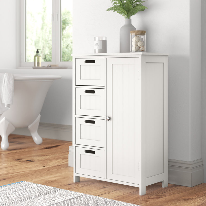 Caleigh Bathroom Cabinet, White