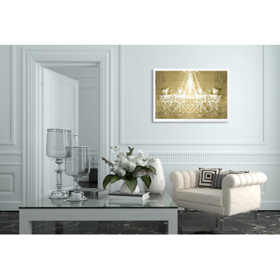 Dramatic Entrance Gold - peinture sur toile
