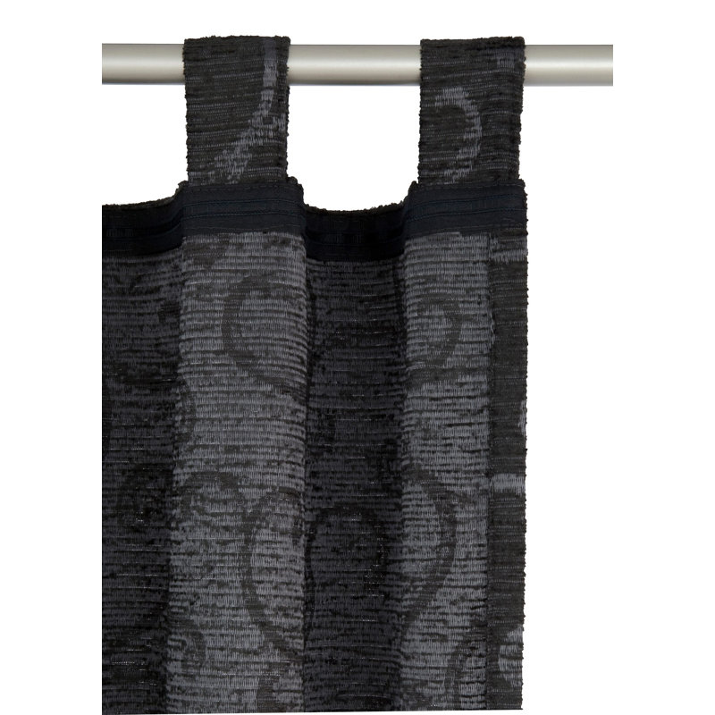 Siglerville Blackout Tab Top Curtain Panel, Grey, 132 W x 245 D cm