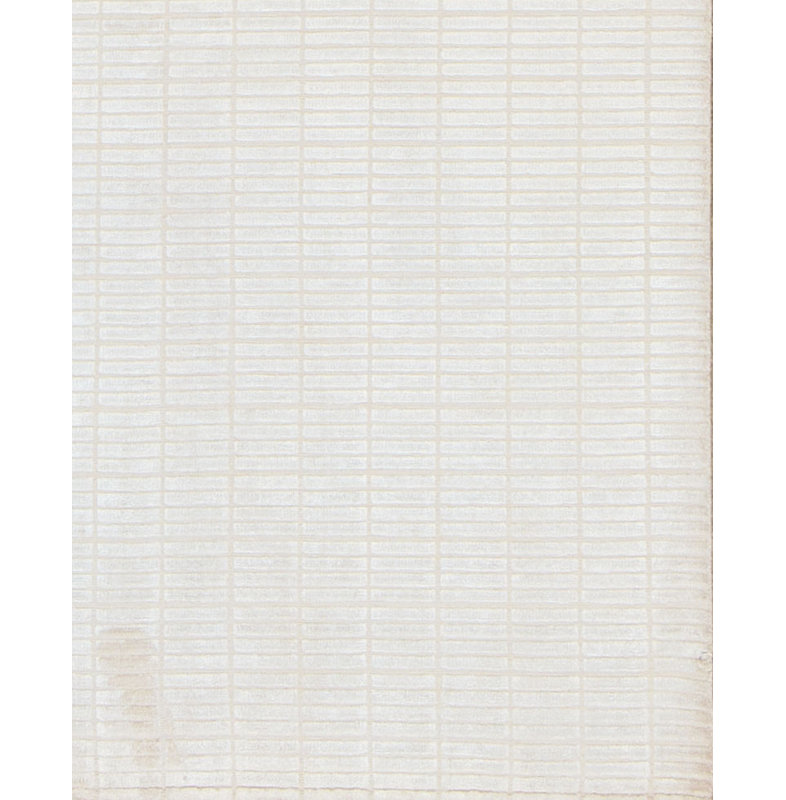 Tapis crème de haute qualité noué à la main