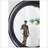 Circle Wall Mirror With Wooden Frame, Antique Classic Accent Mirror, For Living Room, Foyer, Bathroom, Office