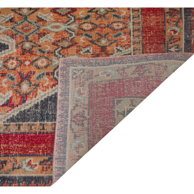 Shantae Oriental Indoor Rug, Rectangle 4'2" x 6'