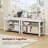 Shoe Bench with Cushion and Adjustable Shelves-243752832