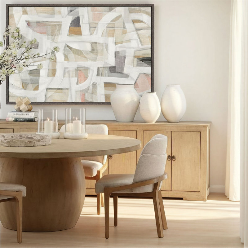 Belize Dining Table Brown, Brown