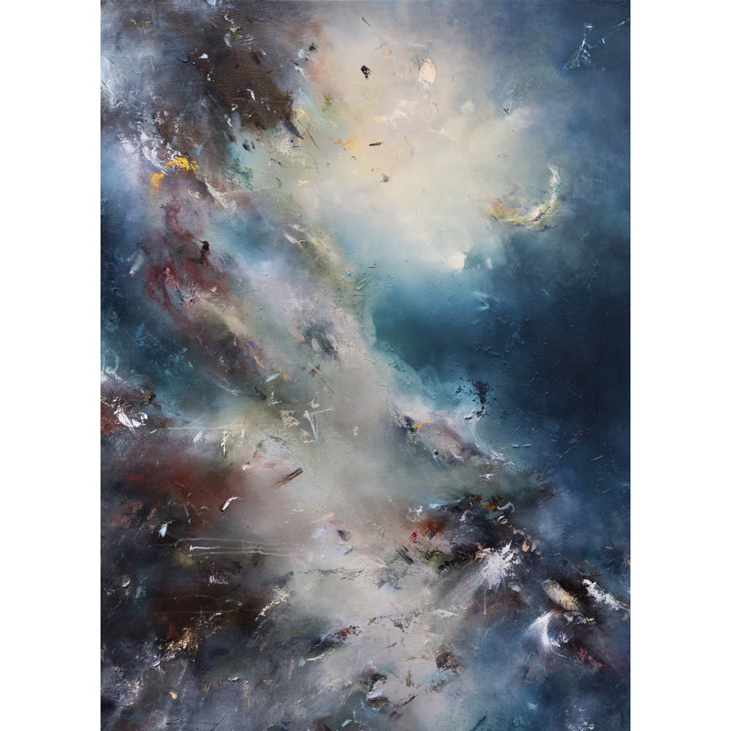 Dichotomy Print by Samantha Kaplan, 31.25" H x 25.25" W x 0.875" D
