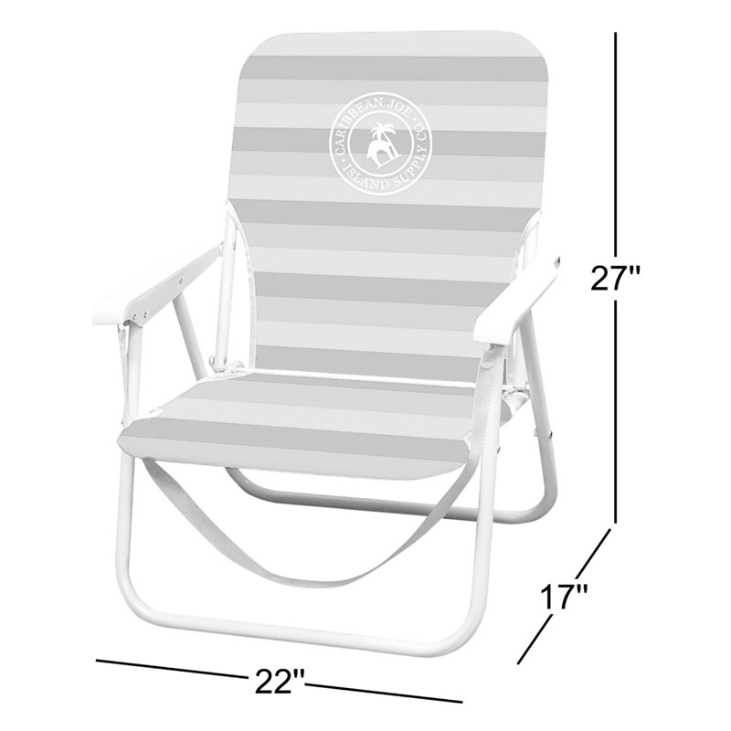 Chaise de plage pliante Caribbean Joe