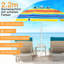 Mcgregor 220cm Beach Parasol