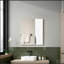 Armoire de salle de bain murale avec miroir Magia, blanc.