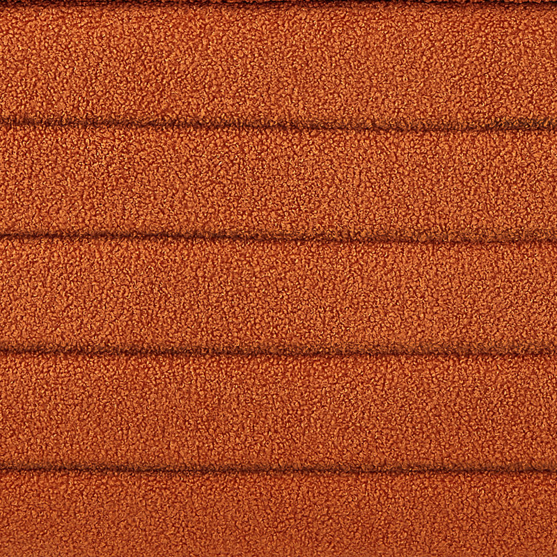 Banc de rangement rembourré Hazelzet, Orange