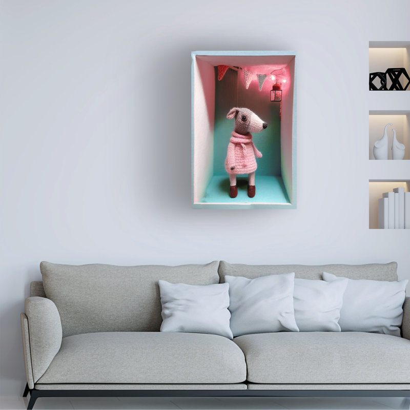 Art sur toile Sasha, H 19 po x l 12 po