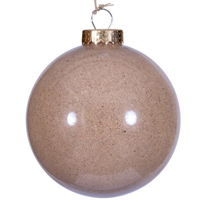 Vickerman 6" Ball Ornament. Includes 2 pieces per bag.