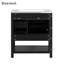 Armoire de meuble-lavabo de style transitionnel 30 po avec lavabo en céramique