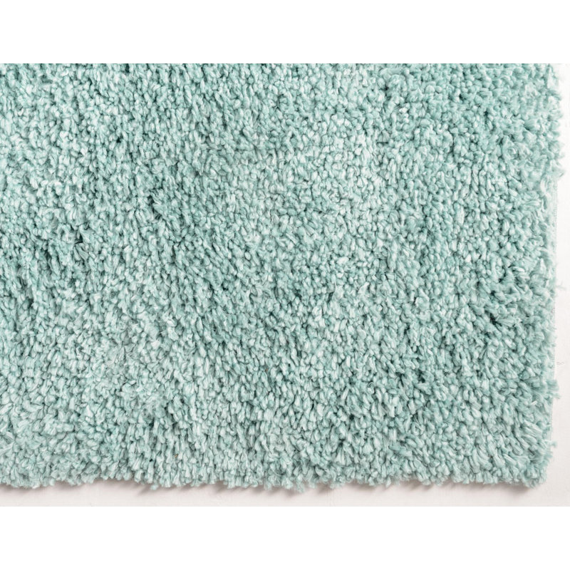 Tapis turquoise Wentworth, Carré 3 pi 1 po