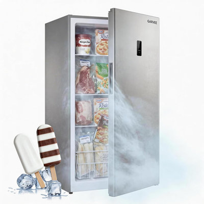 14 Cu. Ft Upright Freezer with Frost-Free Tech  Adjustable Shelves & Manual Control for Garage, Kitchen, or Home — FIN-0019025 | Fridge.com