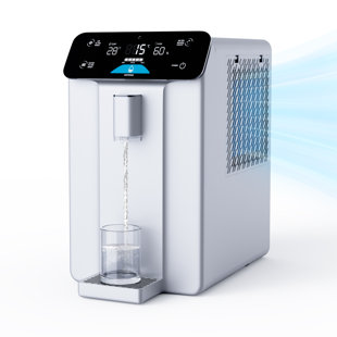 Générateur d'eau améliorée 2025 pour l'eau potable, 4 étapes de purification 10l, filtre à eau de comptoir avec filtration UV, système de filtre à eau de comptoir pour le bureau