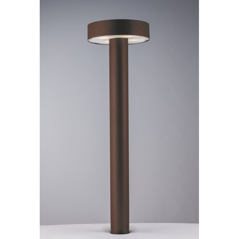 Aarvi Metal Bollard Light, Bronze