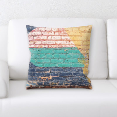 Coussin décoratif art sur le mur Foxhill