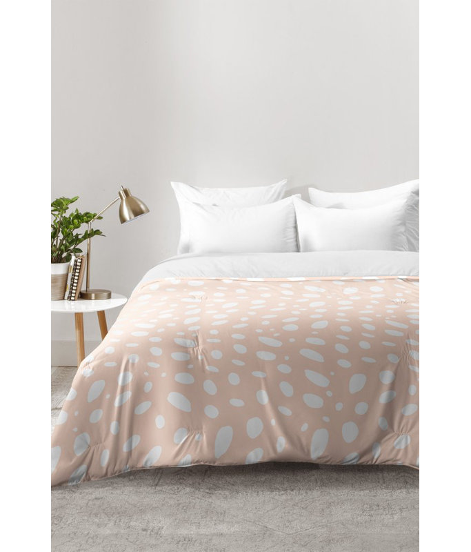 Ensemble d'édredon Allyson Johnson, Édredon pour lit simple TG + 1 taie décorative