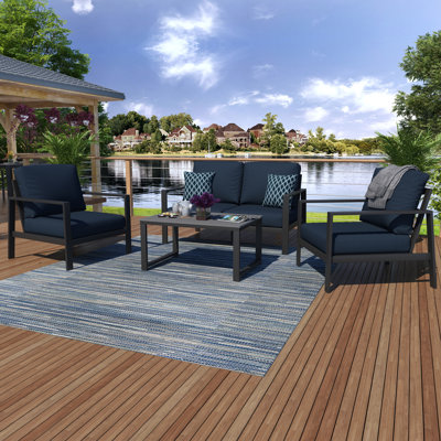 Townsend Sofa Seating Group with Sunbrella® Cushions