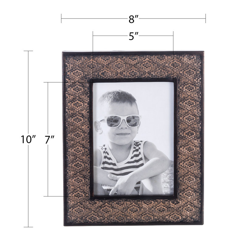Dublin Brown Embossed Picture Frame