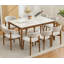 Solid Wood Side Chair in Beige