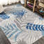 Tapis intérieur / extérieur gris / bleu Mandalay Tropics-1393400660-1393400657