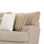 Canapé Laila, 5 coussins décoratifs, bois massif de 98 pouces, chenille-100737409
