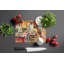 Mastiff Christmas Cookies Glass Cutting Board