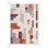 Abstract Area Rug in White/Purple/Red