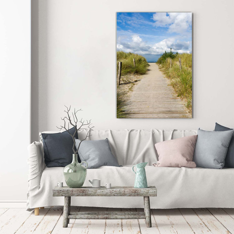 Path To The Beach - Wrapped Canvas Print