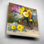 «Floral Still Life II» par Tim O'Toole, art mural en verre acrylique, 12 po x 12 po-202227187