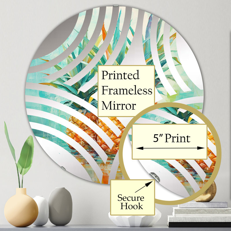 Circle Mirror, 23.6" x 23.6"