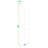Solid Wood Glass Primed without Installation Hardware Kit Barn Door-85851416