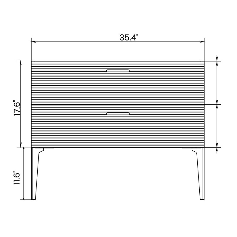 Meuble-lavabo autoportant Emilia-36F-306T