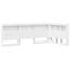  Storage Headboard With Shelf Engineered Wood-295476891