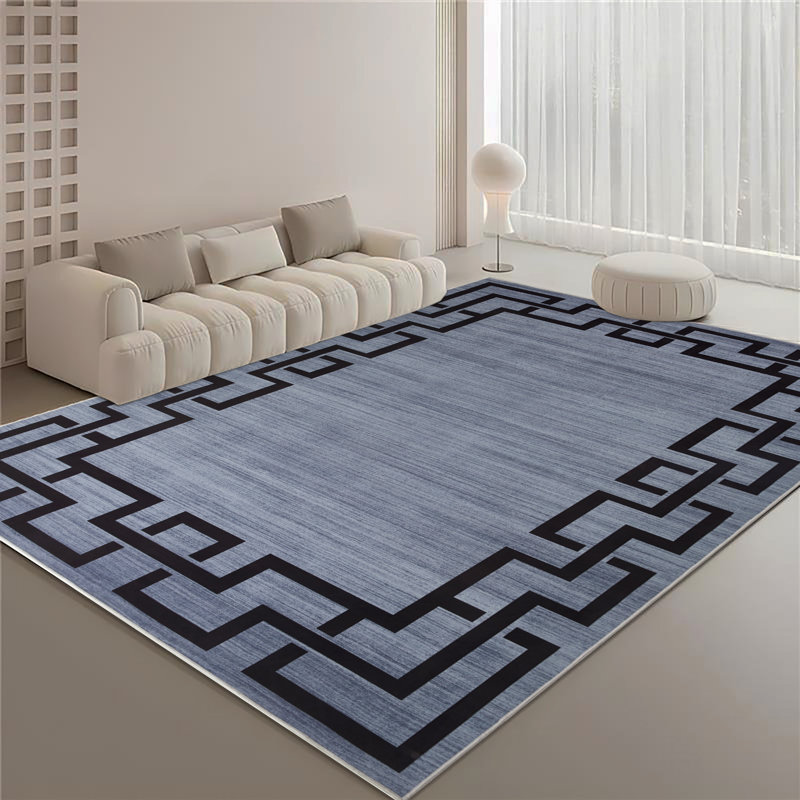 Minimalist Geometric Printed Area Rug, Rectangle 120 x 170 cm