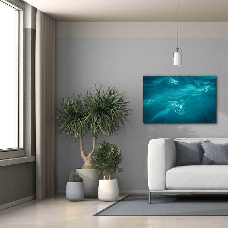 Toile épique Graffiti «Water and Light 1» par Life BeautifuLEE, 40 po x 26 po, H 26 po x l 40 po