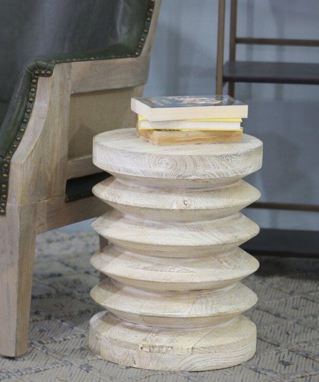 Table de bout ronde 18 po Gracie Mills