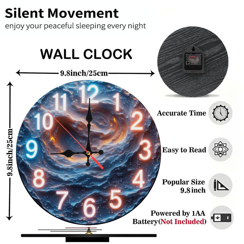 Horloge murale Cosmic