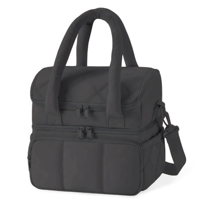 Sac à lunch à deux étages pour femme et homme