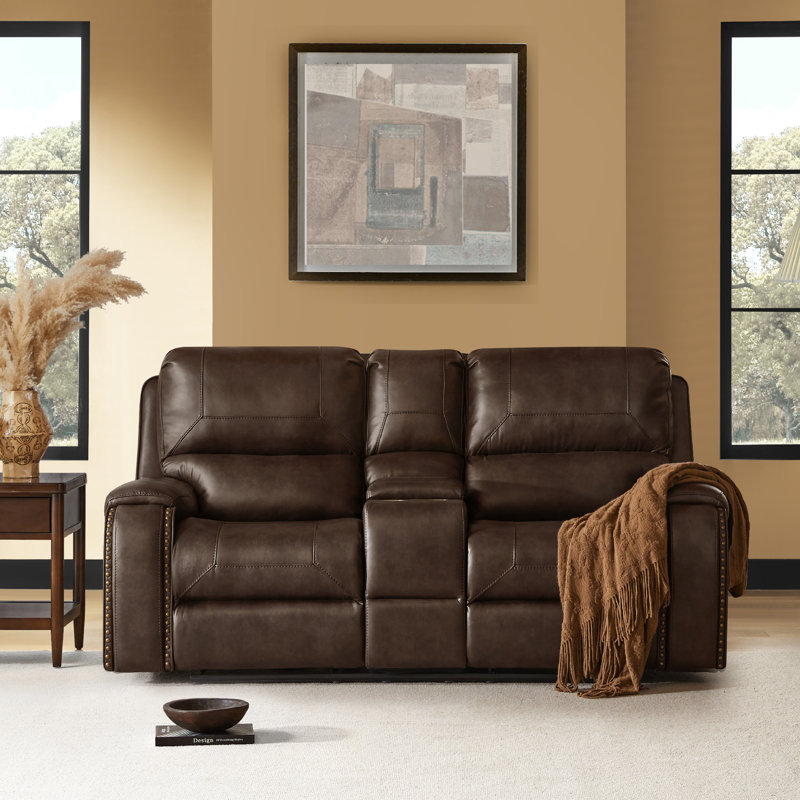Power Reclining Loveseat Sofa, Espresso