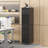 5 Drawer Metal Vertical File Cabinet With Lock On Wheels For Home Office,Heavy Duty Metal Storage Cabinet For A4/Letter/Legal Size Files, Black, 17.71"D*15.16"W*64.17"H-123994501
