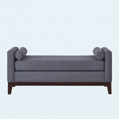 Banc rembourré avec coussins et siège rembourré Boucle